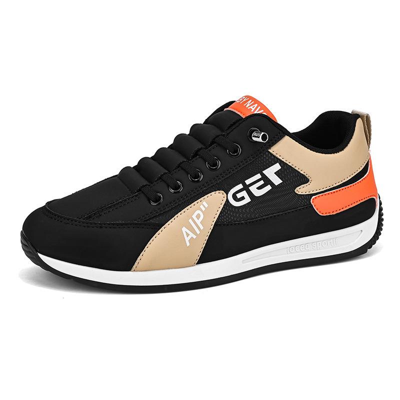 2024 Men's Trendy Slip-On Leather Travel and Hiking Sneakers
