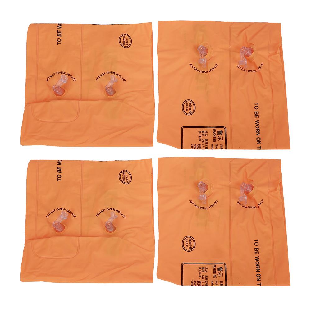 Children Swimming Arm Ring Inflatable Float Circle Kids Swimming Learning Safety Pool ArmbandsOrange оранжевый