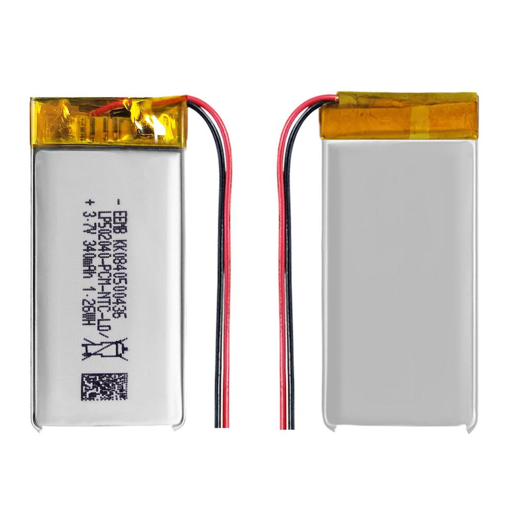 EEMB LP502040 3.7V 340mAh Polymer Lithium Battery with Protection Board