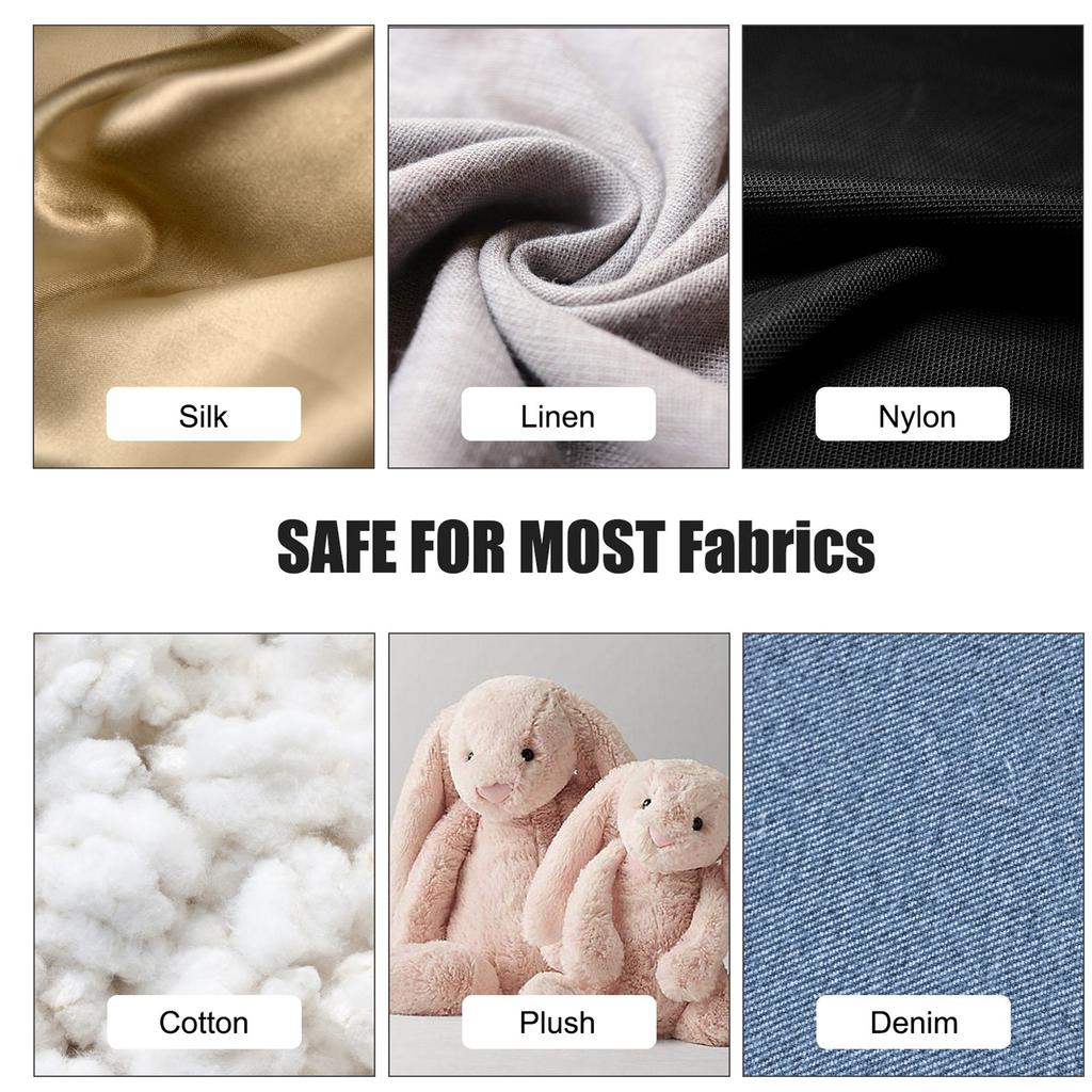 1500W Steamer for Clothes 2 in 1 Fabric Wrinkles Remover and Clothing Iron 35s Fast Heating 300ml Detachable Water Tank
