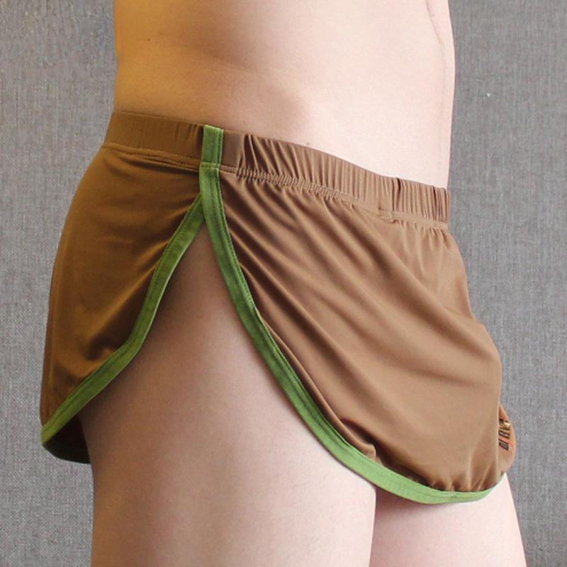 Men's Sexy Panties Gay Sports Beathable Comfortable Colorblock Soft Erotic Couples' Underwear