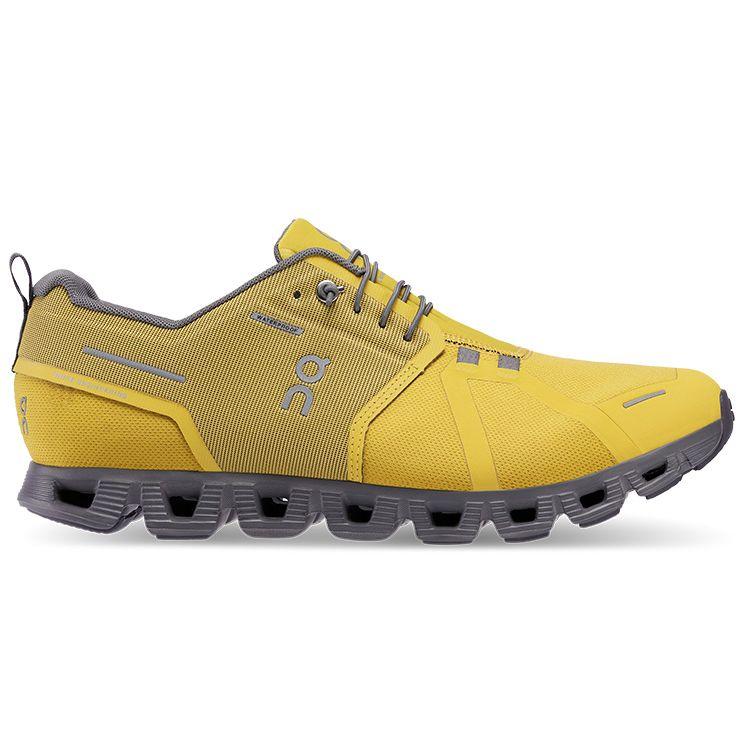On Running Cloud 5 Waterproof Mustard Rock Men Sneakers 59.98529