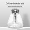 Press-Top Alcohol Dispenser Bottle for Cleaning Solutions & Nail Polish Remover