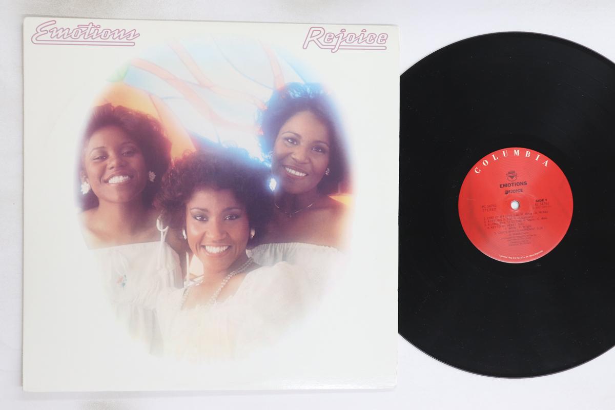 

LP Record EMOTIONS - Rejoice PC34762 COLUMBIA 1977 US Soul/Funk Used