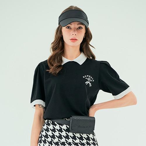 Venezia 12 Shining Collared Shirt Black Free