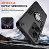 For Xiaomi Redmi Note 13 Pro+ 5G Case PC+TPU Ring Kickstand Shockproof Phone Cover
