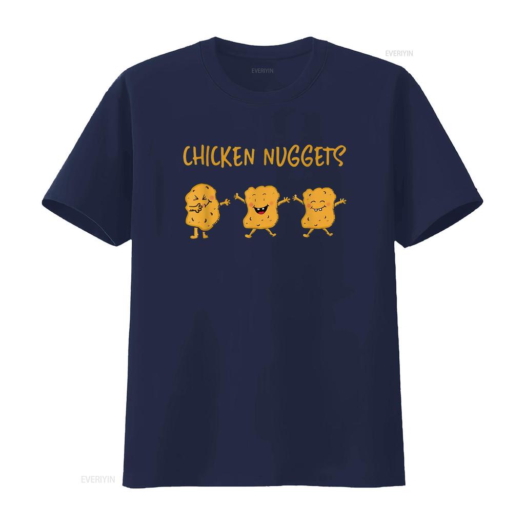 Beautiful dabbing chicken nugget nug life for lover T Shirt vintage Washed Slightly homme streetwear designer clothes fashion