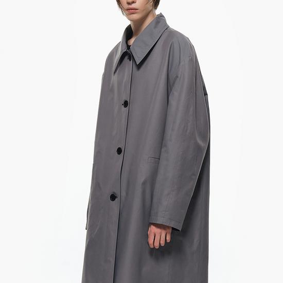 Giosongi Reversible Balmacan Trench Coat ZG2TC202BK