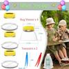 Cattura Insetti Lente d'Ingrandimento 5X Barattolo per Insetti Kit di Osservazione Osservatore di Insetti Righello Integrato da 7 cm con 2 Pinzette di Plastica Kit Cattura Insetti per Bambini Scienza Natura
