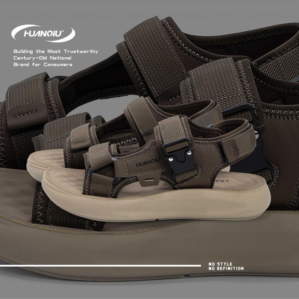 Global casual sandals men's ZHQ-JY019 summer wear light beach shoes trendy open-toed soft-soled cool slippers