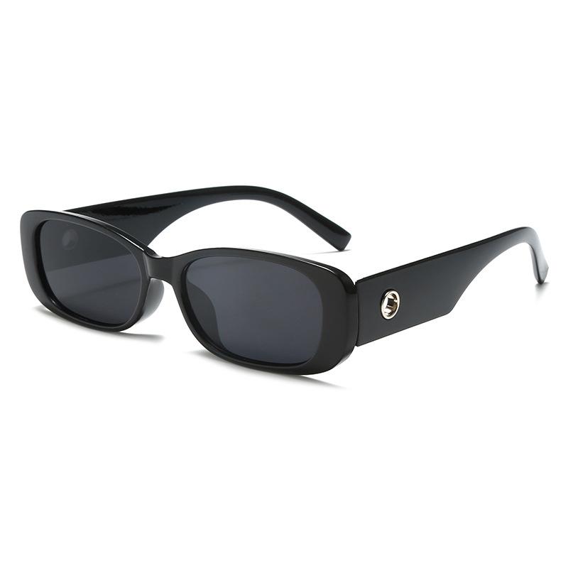 New Vintage Square Sunglasses Women Men Brand Small Rectangle Sun Glasses Female Small Eyewear for Male Female