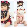 BZDOLL 55cm Full Silicone Reborn Baby Doll Toy Girl Boneca Vinyl Newborn Princess Toddler Bebe Alive Birthday Gift Shower Toy