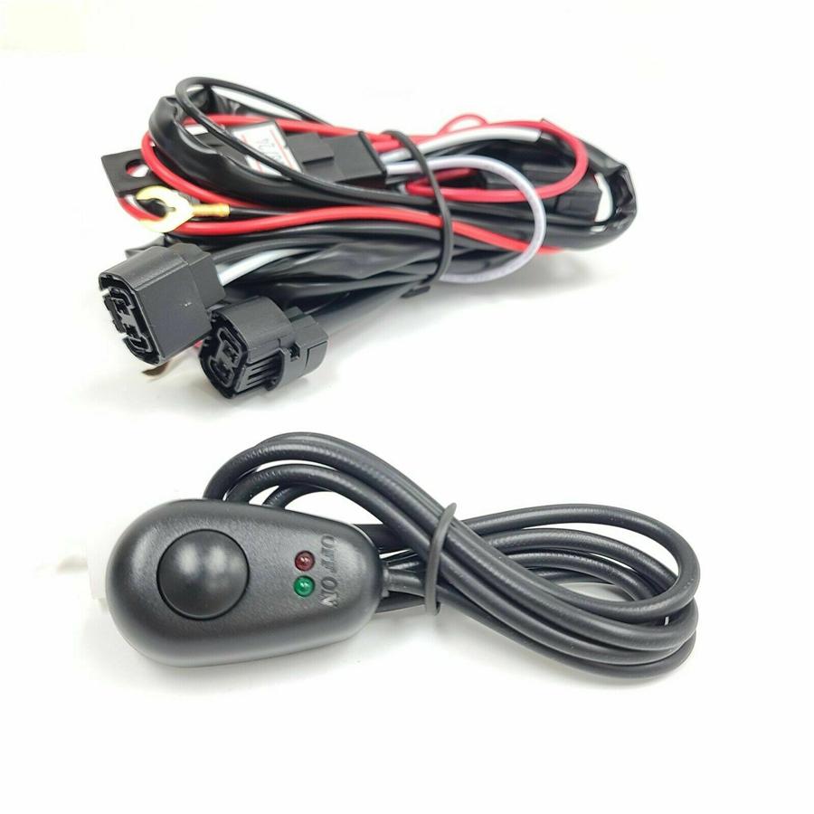 Clear Fog Light Kit Set For 2021-2022 Chevy Colorado Bezel Switch Wire Bulb Pair