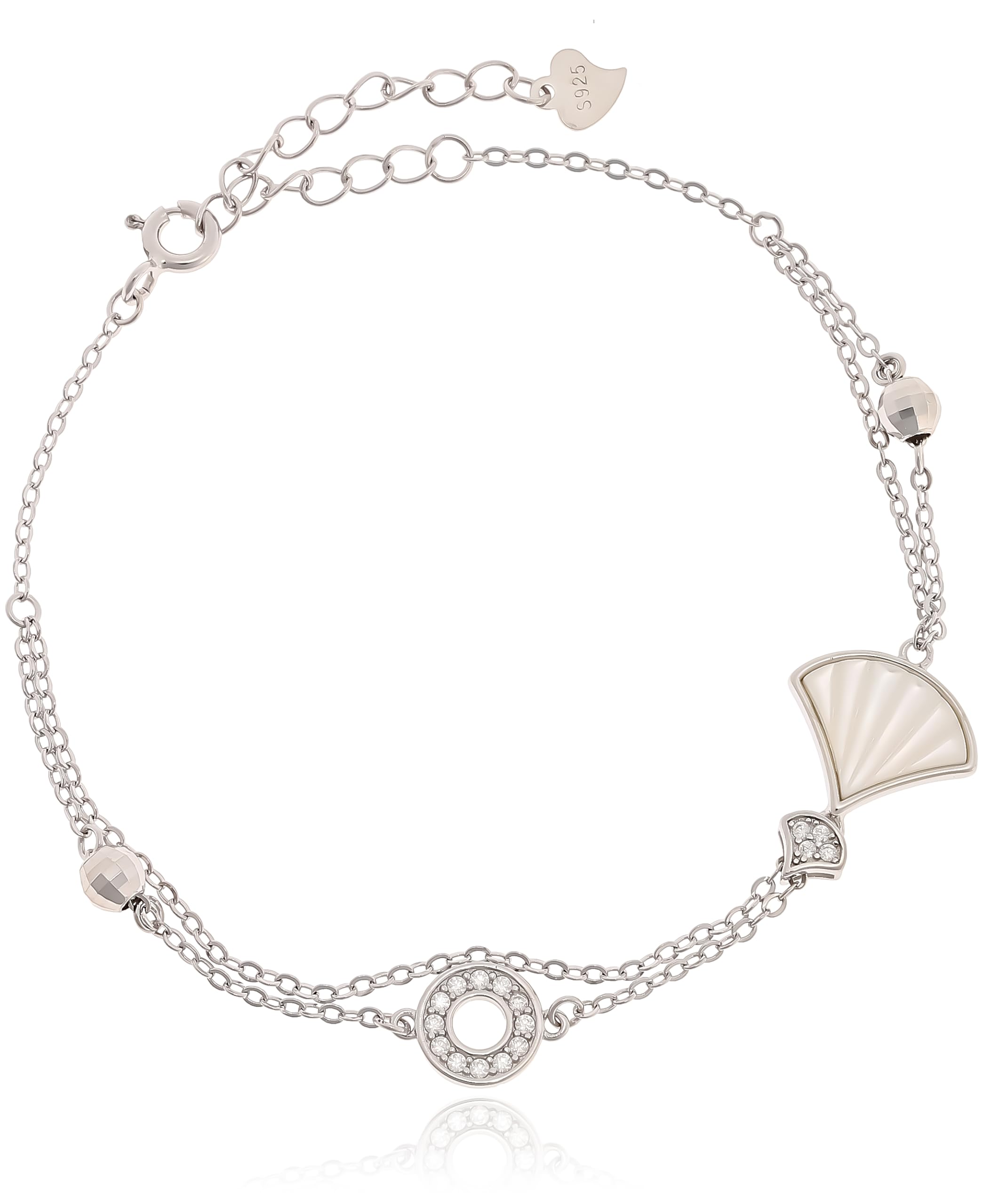 [Variable Cheap] S925 Silver Bracelet 7B-T-52