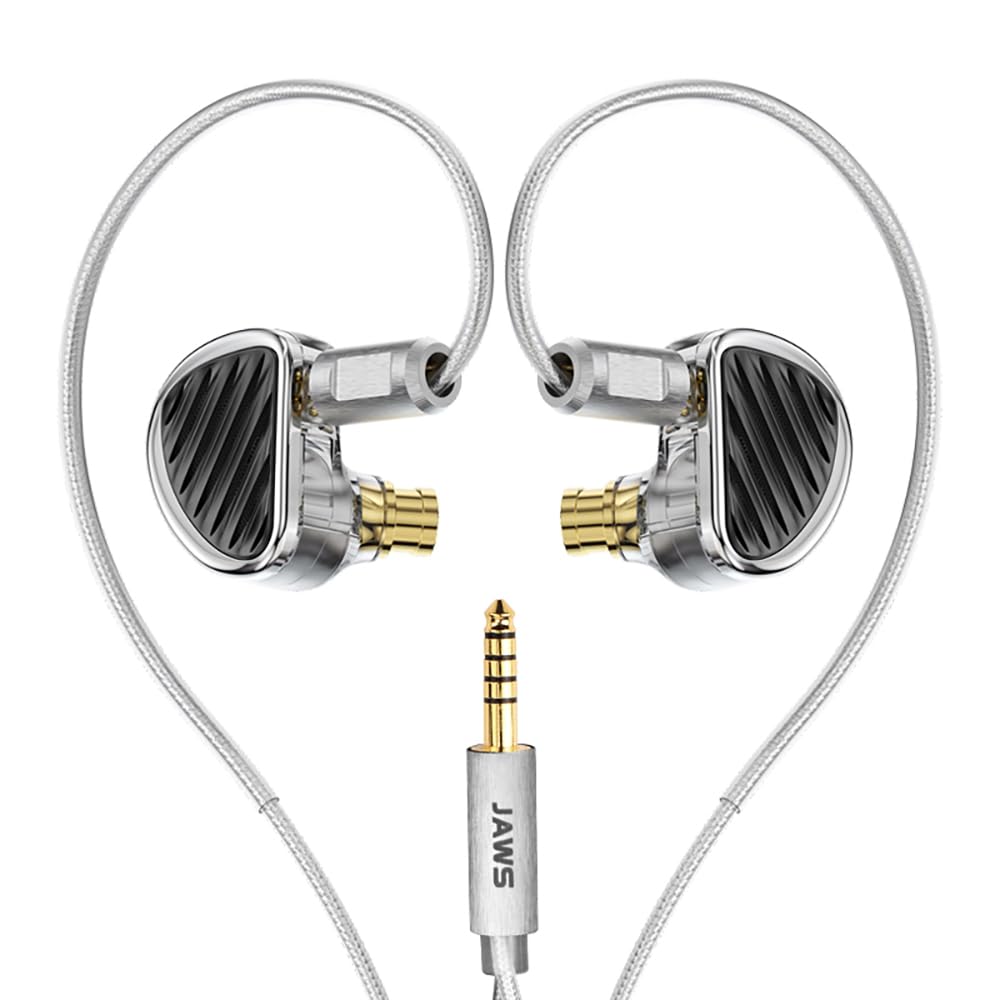 

TRN JAWS Daihakusha Planar Magnetic Hybrid Monitor High Sound Detachable Cable In-Ear Monitors, 4BA+3DD+ Earphones, Chinese-made Earphones, Isolation, чёрный