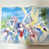 [USED] First edition special price Pretty Guardian Sailor Moon original art collection vol.1 by Naoko Takeuchi with poster