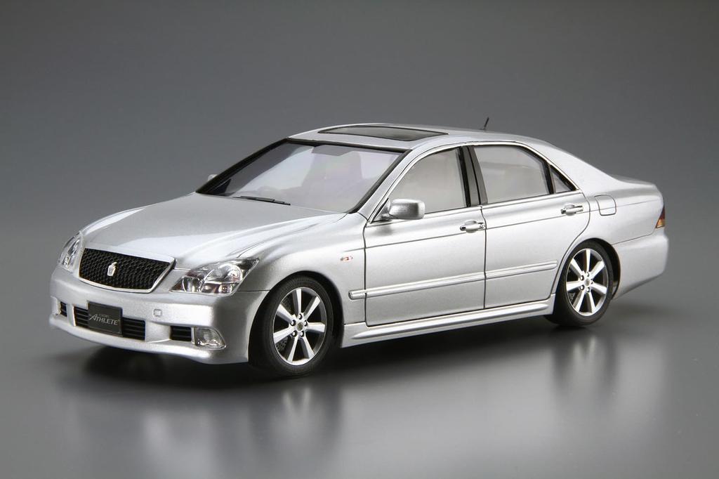 Aoshima Bunka Kyozai The Model Car 118 Toyota GRS182 Crown Royal Saloon G Plastic Model Kit Co., Ltd. (AOSHIMA) No. 1/24 G/Athlete '03