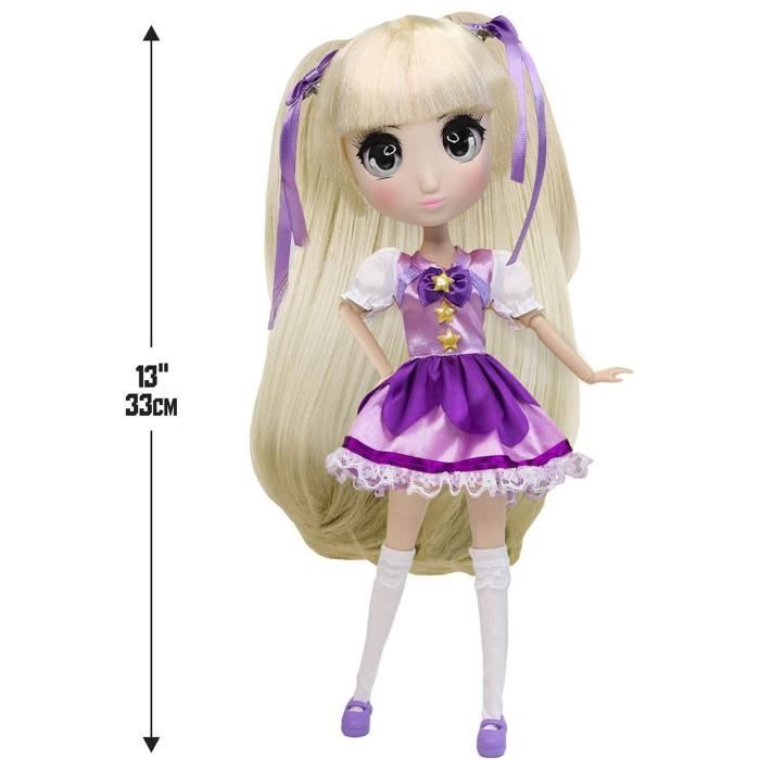 Große Kawai-Puppe im Japan-Stil 30 cm - Miki-Puppe - BANDAI - Offizielle Lizenz Shibajuku Anime