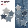 Appliques Étoiles Thermocollantes Patchs Tissu Patchs Tissu Thermocollants Patchs Jean Tissu Coude Thermocollant Design Applique Patchs