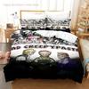 Creepypasta Bedding Set Single Twin Full Queen King Size Bed Set Aldult Boys Bedroom Duvetcover Sets Anime roupas de cama