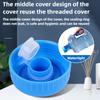 Thick covered outdoor car mounted water storage bucket, removable and washable, empty bucket, portable water dispenser bucket