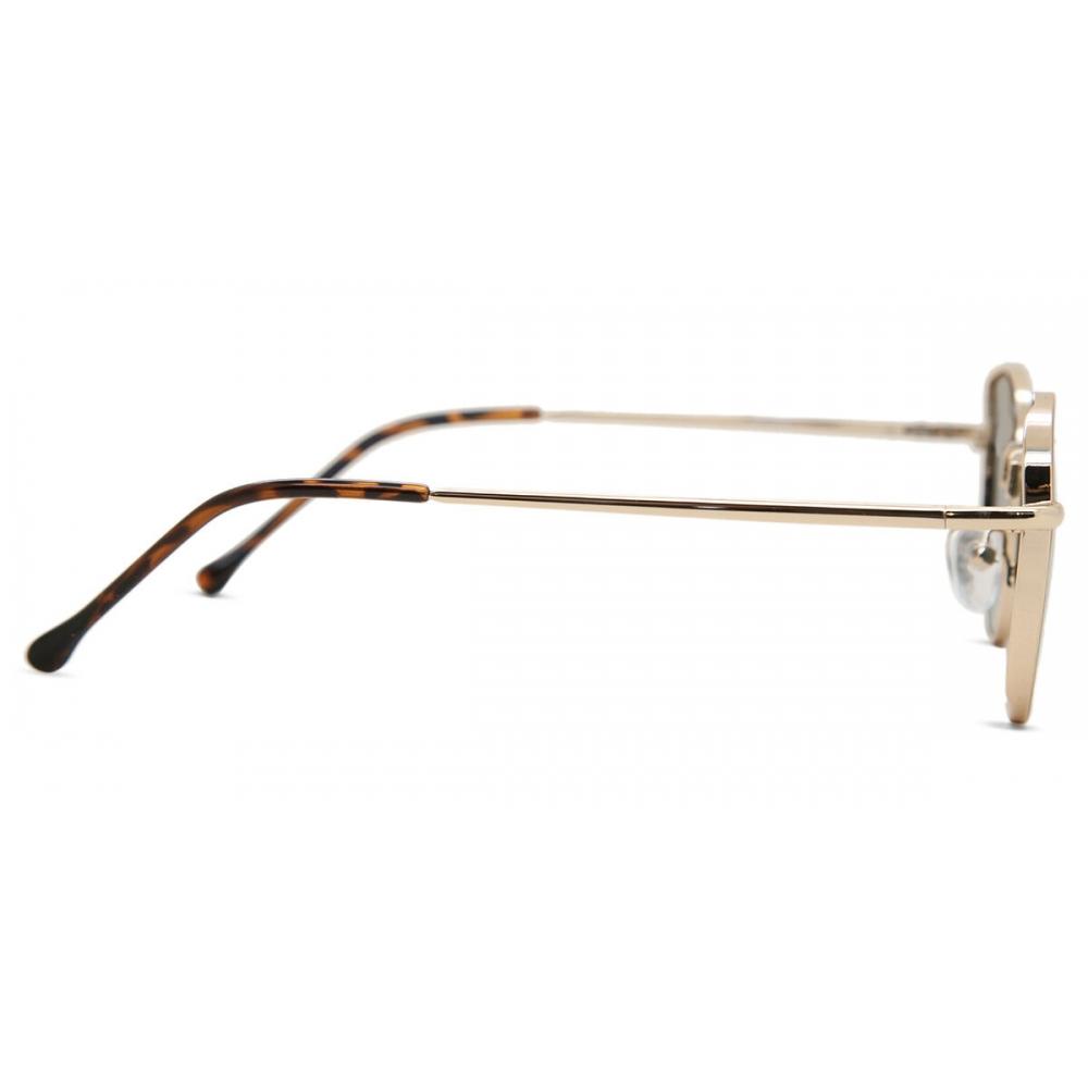 Full Rim Oval Gold Smartbuy Collection Emeryl Sg 918b Fashion Unisex Sunglasses