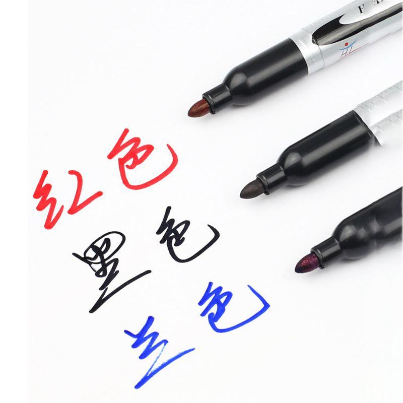 5/10pcs Permanent Markers - Quick Dry, Waterproof, Large Capacity Industrial Markers for Shipping, Labeling, Whiteboards & Outlining