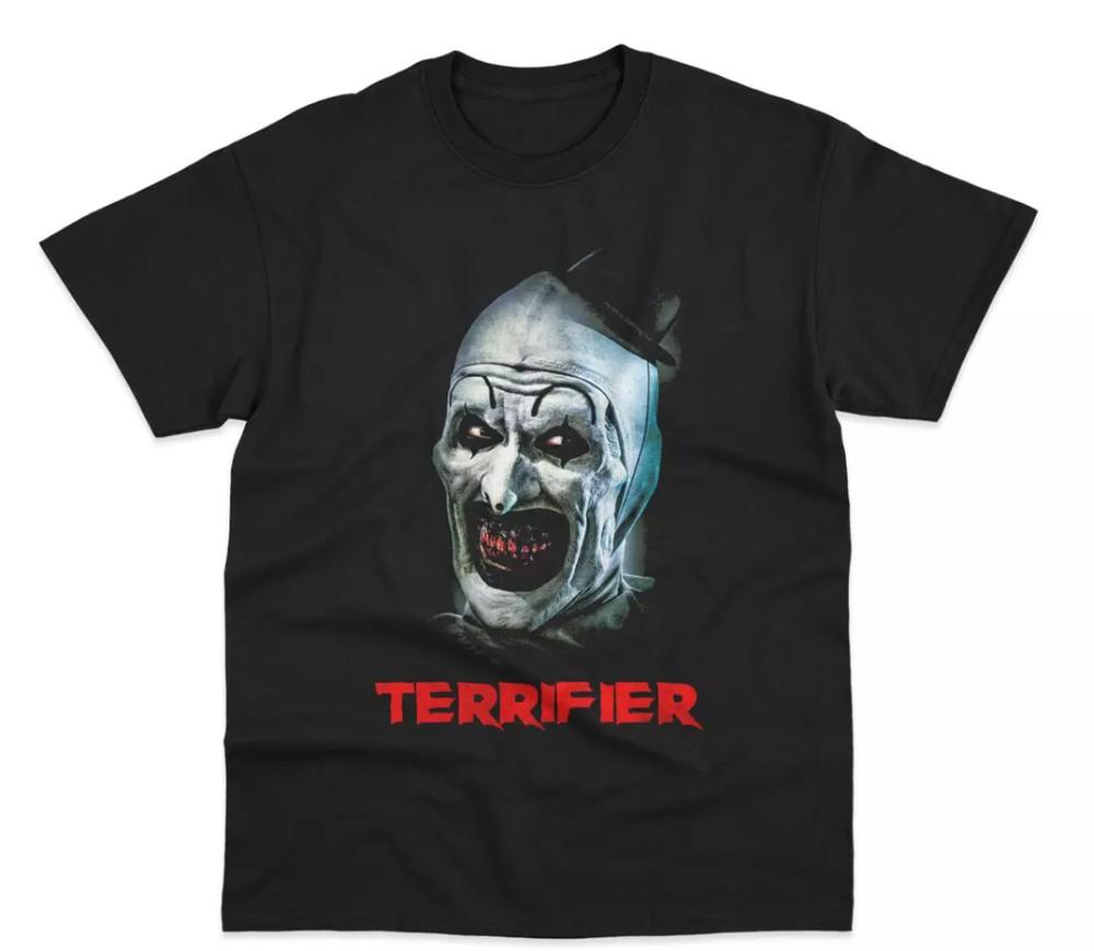 Terrifier Movie Horror Unisex Short Sleeve T-shirt, Size S-4XL