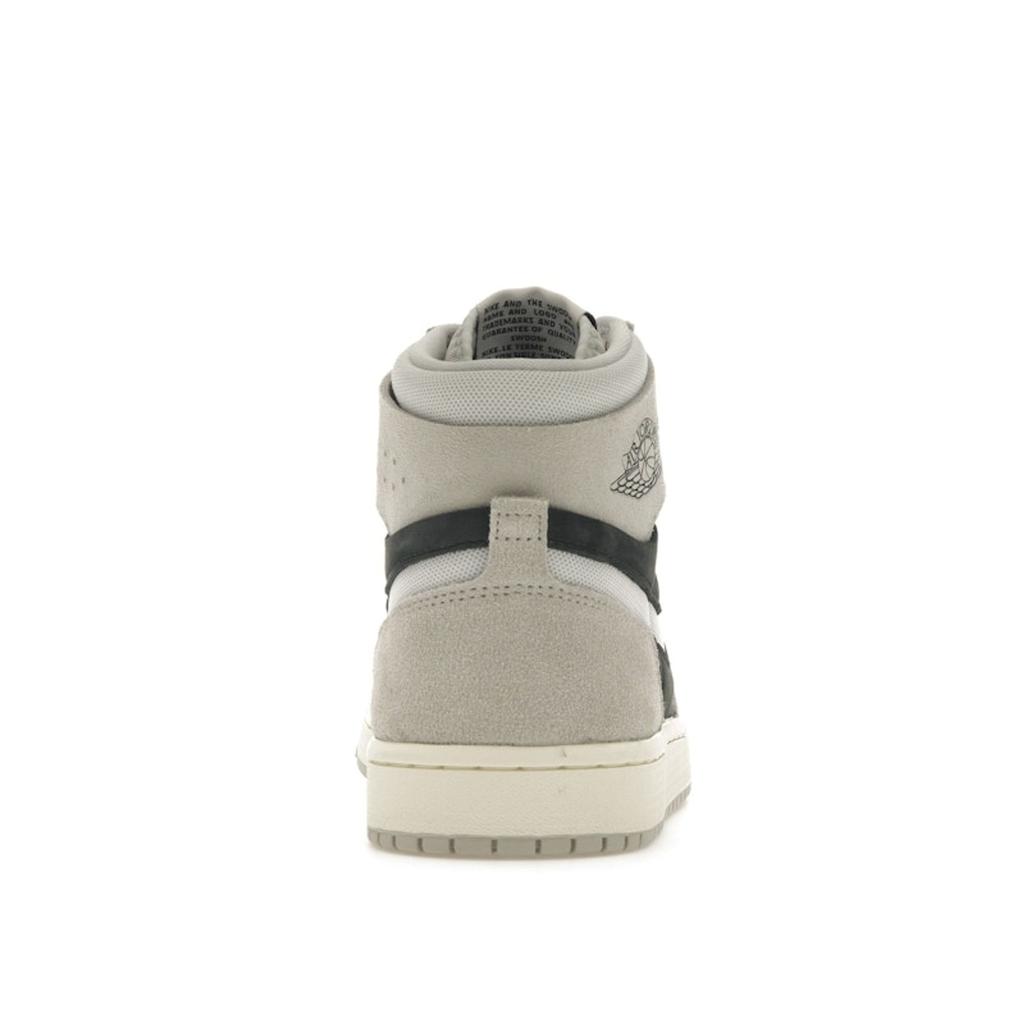 Air Jordan 1 High Zoom Comfort 2 Light Iron Ore Dámské tenisky Šedá Černá Kokosové mléko DV1305-001