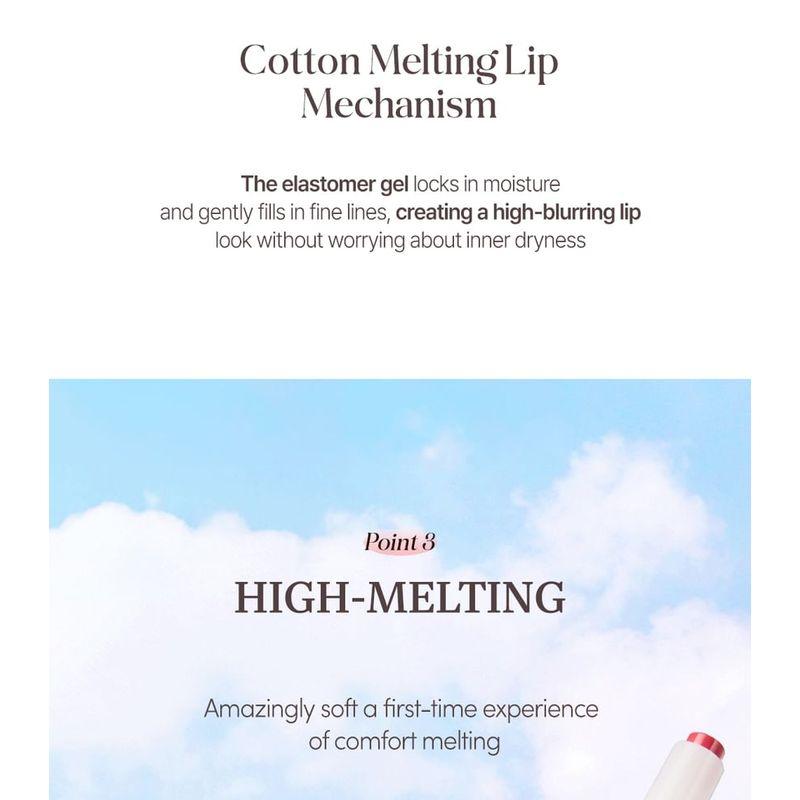 NATURE REPUBLIC - Cotton Melting Lip - 6 Colors