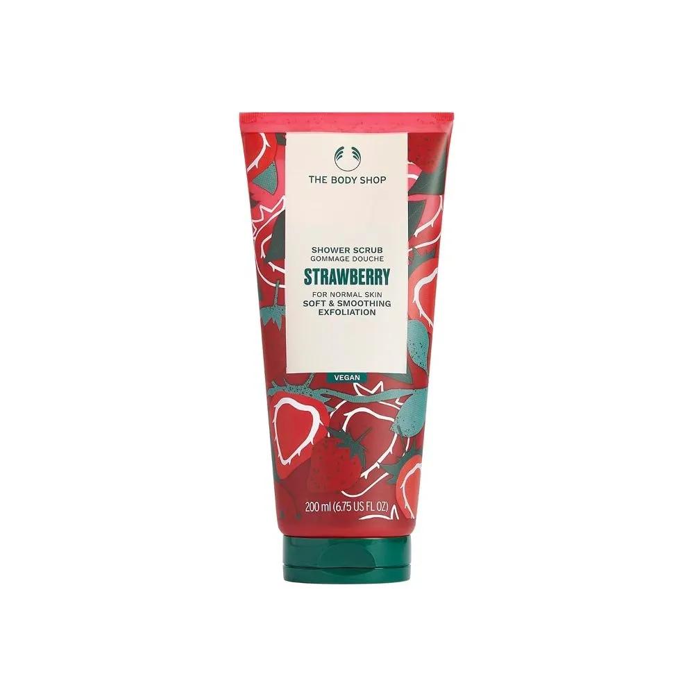 The Body Shop Гель-скраб для душа Клубника 200 мл Набор из 2 шт.