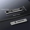 1pc Metal Emblem Car trunk Body Car Fender Decoration Stickers Auto Accessories For Nissan  Qashqai J11 J10 Versa Juke Kicks