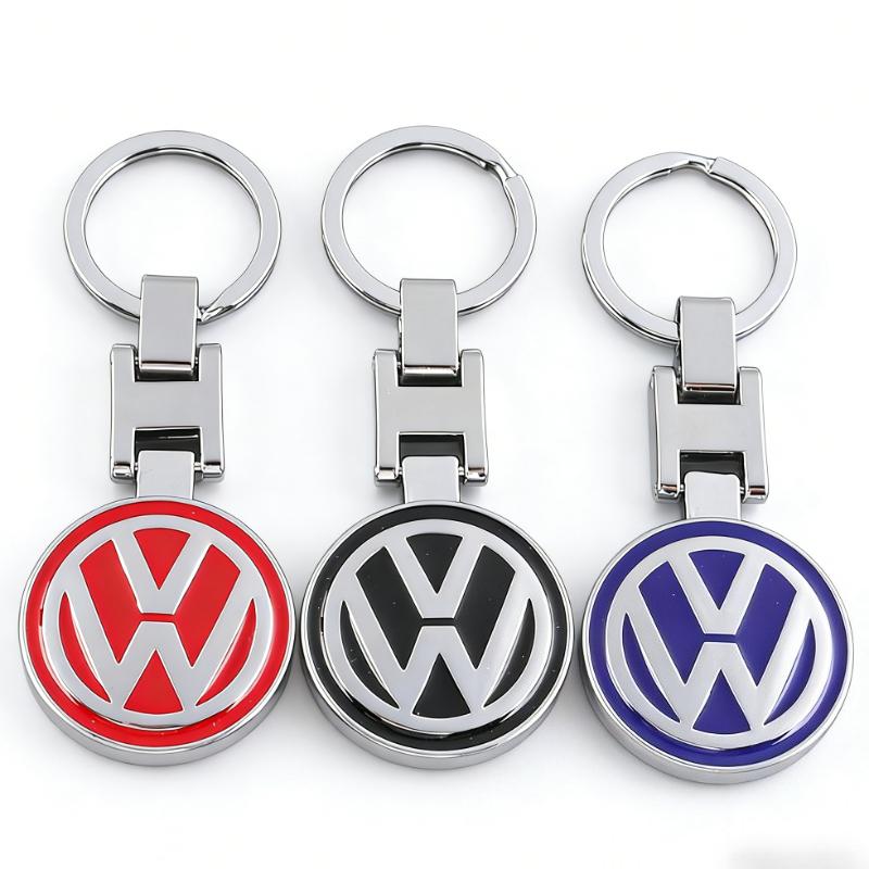 Car Keychain alloy Holder Pendant for Volkswagen Touran Passat Polo Golf Jetta Tiguan VW ID3 ID4 Beetle T-ROC MK6 7 8 Key Rings Wv5