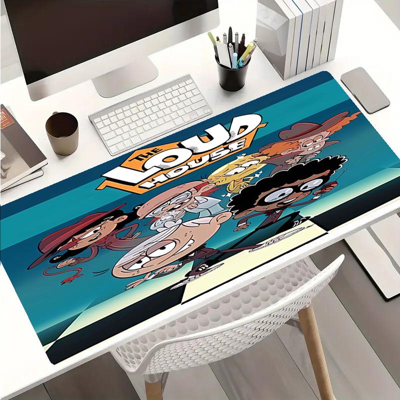 The Loud House Mouse Pad - Non-Slip Rubber Base, Smooth Surface for Work,Gaming,Office,And Home Use, Desk Mouse Pad