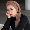 90*180cm Women Muslim Crinkle Cotton HijabS Scarf Femmale Musulman Soft Cotton Headscarf Islamic Hijabs Foulard Shawls Wraps