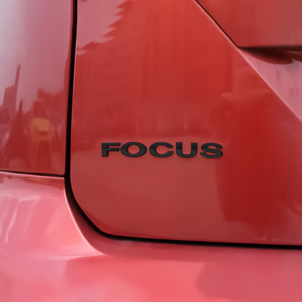 FORD FOCUS FUSION Letter Car Tail Rear Trunk Emblem Sticker Decoration For Ford 2 Focus Logo MK3 MK6 MK7 MK4 MK8 Car Accessories