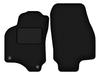 Front Mats Black For: Opel Astra G Cabrio, Coupe, Bertone (1998-2009)