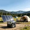220V Portable Solar Power Supply: 2000W Large Capacity for Household Emergency & Lighting