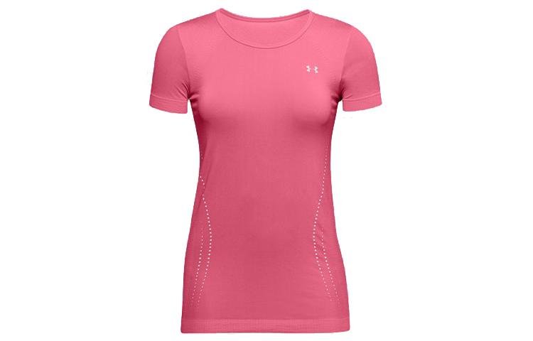 Under Armour Seamless T Shirt Women s Lemon Juice Powder 1351604-668 S
