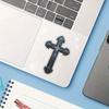 Cross Sticker Durable for Laptop, Car, Luggage, Skateboard & More - Perfect for Teens, Adults, Creative Decor & Gifting