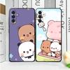 Bubu Dudu Cartoon Cute Soft Phone Case for Samsung A17 A37 A57 A16 A26 A36 A56 A15 A25 A35 A55 A14 A24 A34 A54 A13 A23 A33 A53 A