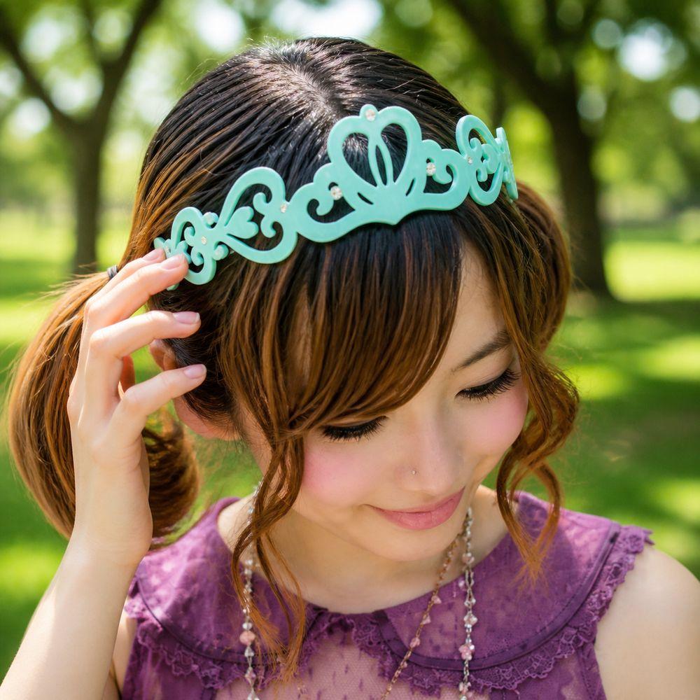 Diamond Ornament Vine Hair Accessory Acetic Acid Material Crown Hair Hoop Dress Up