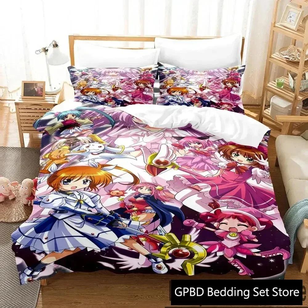 Comforter 3D Print Anime Wedding Peach Bedding Set Bedroom Soft Modern S Comefortable Kids And