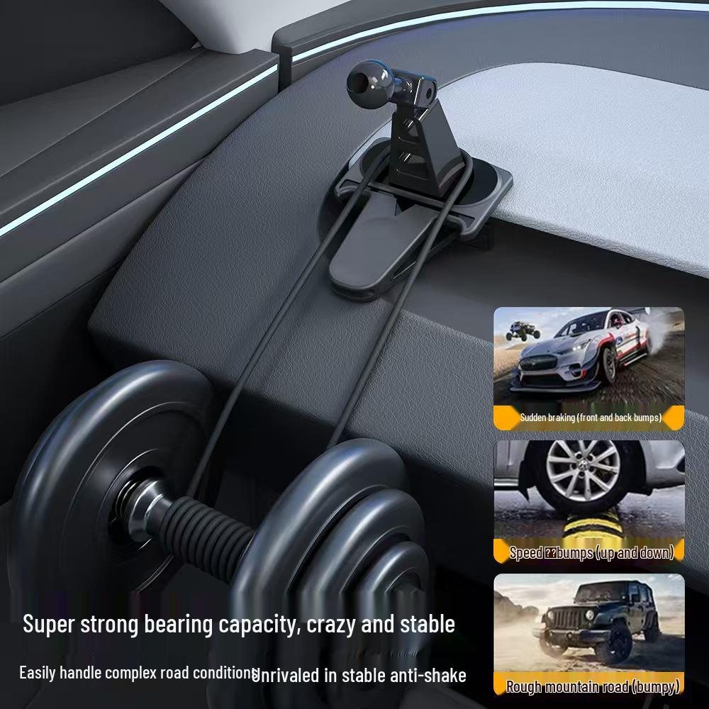 Tesla-Compatible 360° Rotating MagSafe Phone Holder for Navigation