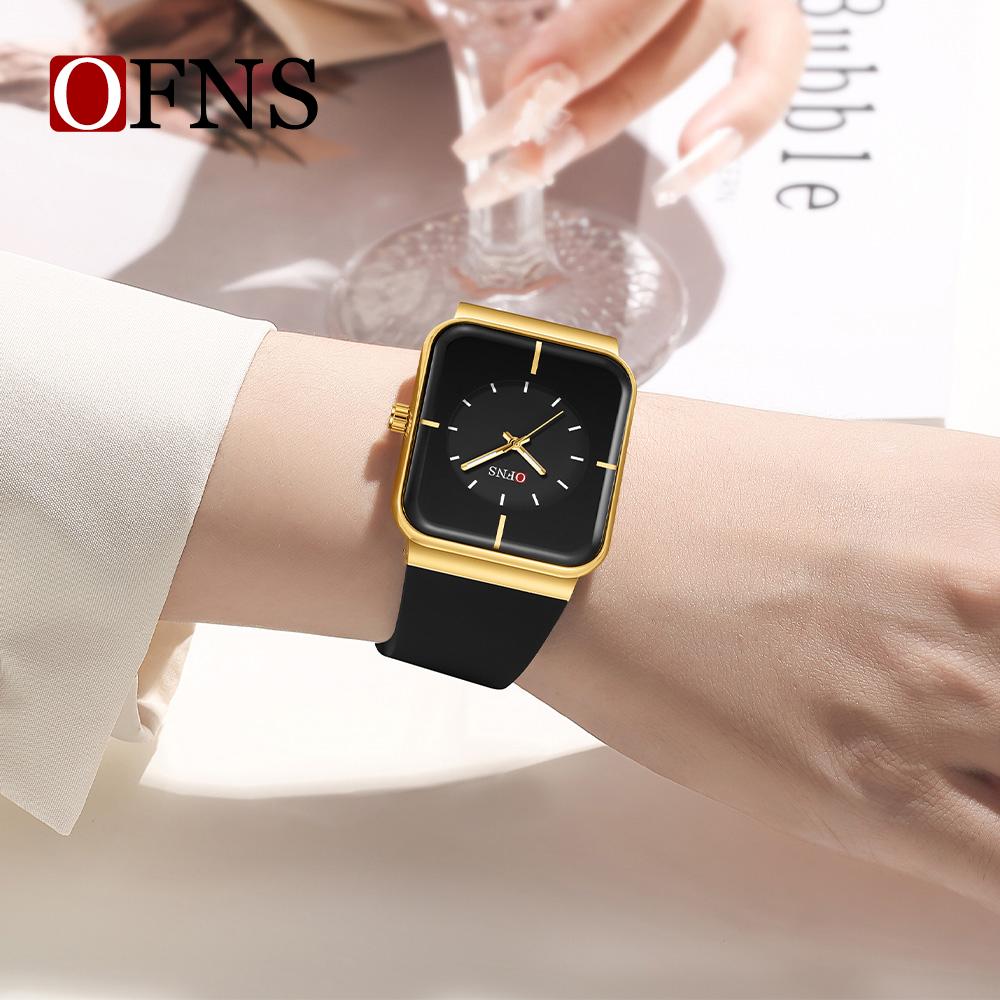 Fashion Ofns 1538 Sport Men Women Watch Top Brand Luxury Business Waterproof Male Clock Quartz Original Lady Wristwatch Gift