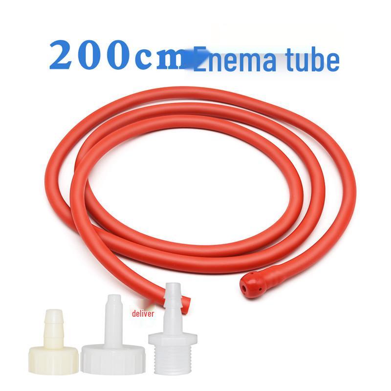 5-Hole Enema Tube: Intestinal Flushing Cleaner for Men and Women, SM Erotic Anal Toy.