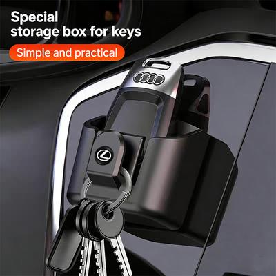 BSAT7 Car Vent Storage Box Auto Organizer Glasses Key Card Car Accessories for ES300h Ct200h IS250 RX400h LX600 UX RX350 NX300h