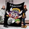 Personalized Custom Name Blanket - Arale Norimaki Print Design,Blanket for Sofa,Bed,Travel,Camping - Soft and Warm, Great Gift