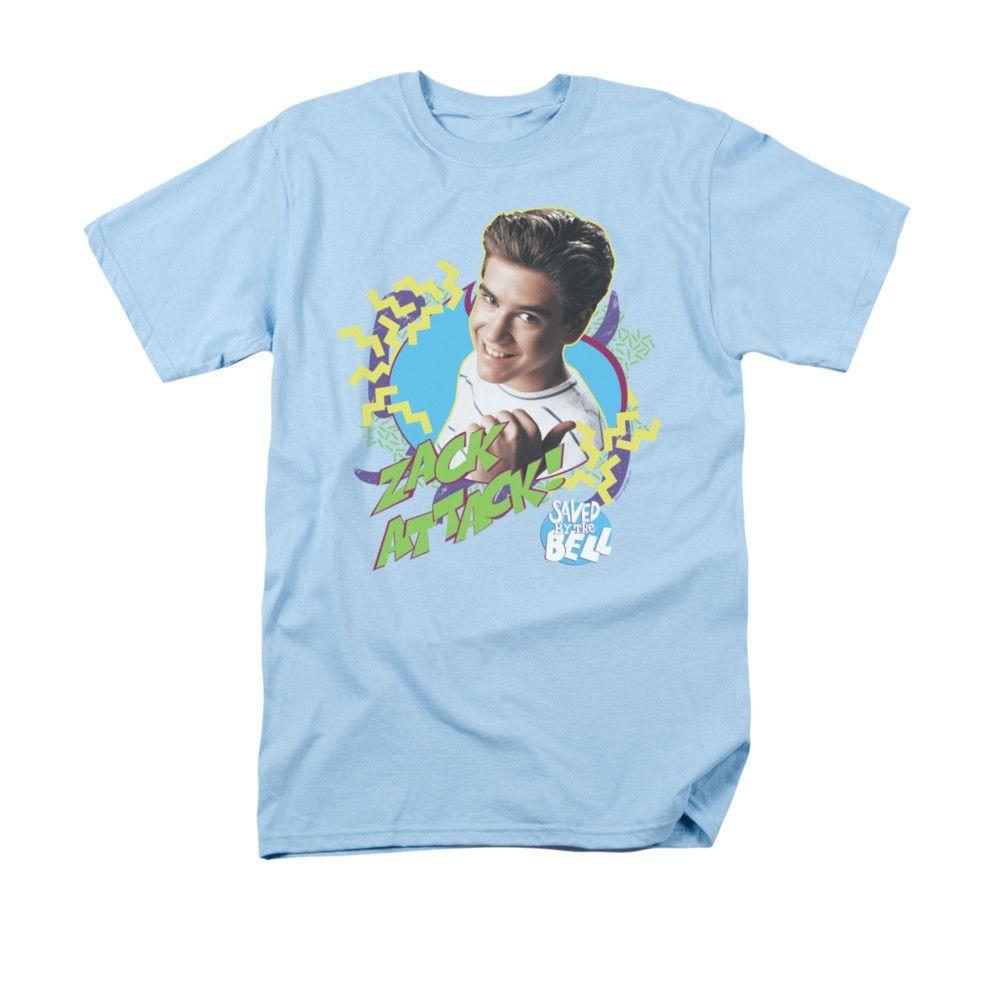 Saved By The Bell Zack Attack TV Show T-Shirt Sizes S-4XL NEW