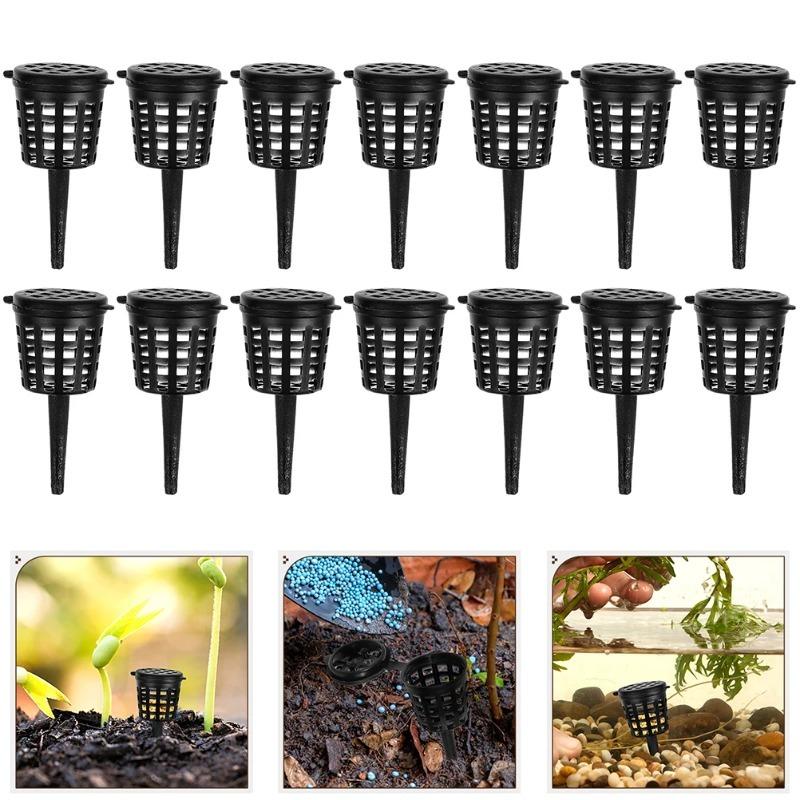 3/10/20/30/50PCS Fertilizer Basket With Lid Fertilizer Box Case Easily Carrying Part Bonsai Fertilizer Container Eco-friendly Tool